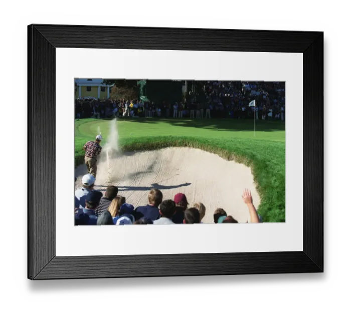 Framed Print : Mark O Meara On 18th