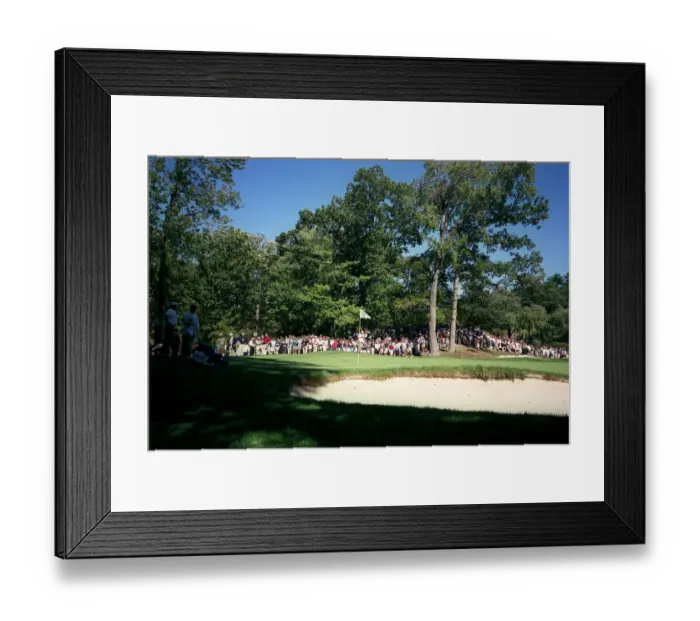 Framed Print : The 3rd Green