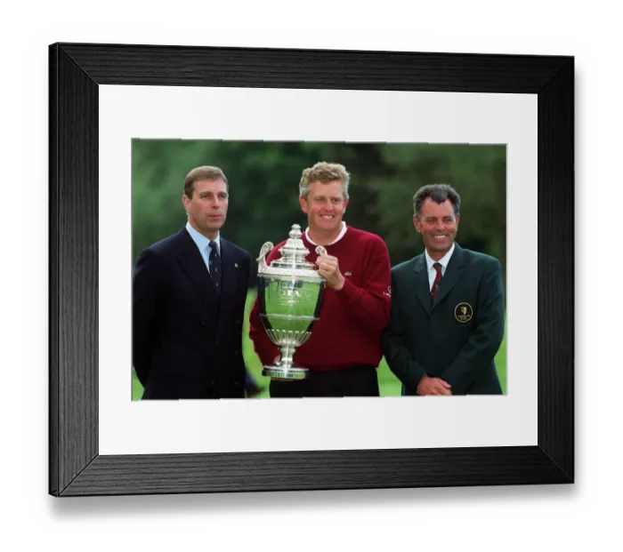 Framed Print : Montgomerie, Andrew & Gallagher