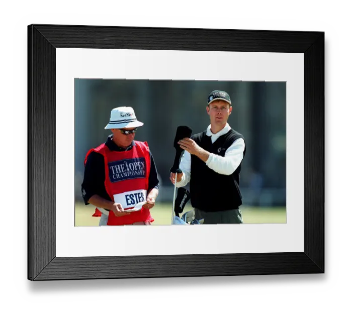 Framed Print : Bob Estes USA British Open, St.Andrews St.Andrews, Scotland 21 July 2000 Date Framed Print : Bob Estes USA British Open, St.Andrews St.Andrews, Scotland 21 July 2000 Date