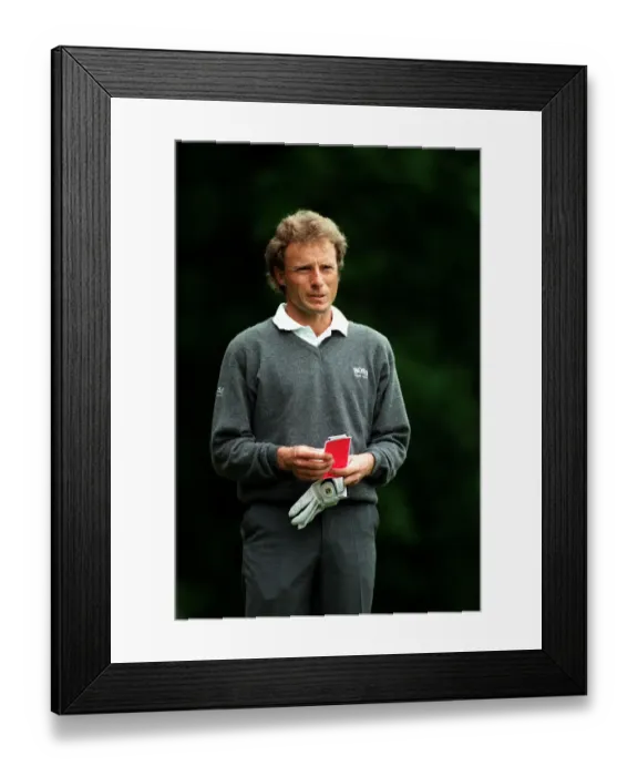 Framed Print : Bernhard Langer Framed Print : Bernhard Langer