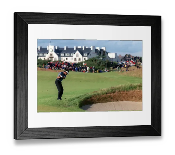 Framed Print : Jean Van De Velde Plays 14th Framed Print : Jean Van De Velde Plays 14th