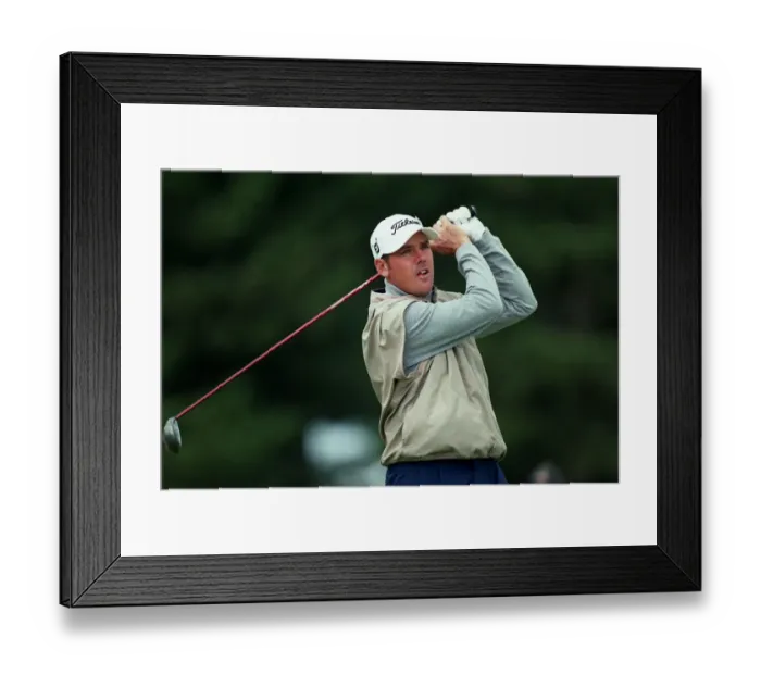 Framed Print : Rich Beem British Open, Carnoustie, 16 July 1999 Date: 16 July 1999 Framed Print : Rich Beem British Open, Carnoustie, 16 July 1999 Date: 16 July 1999
