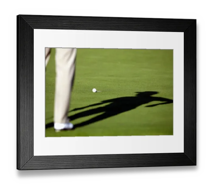 Framed Print : Players Silhouette