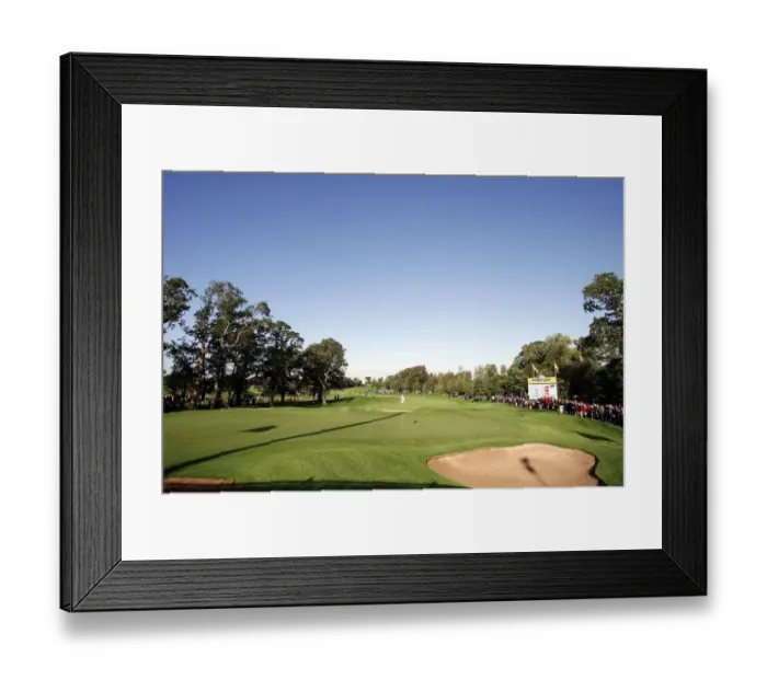 Framed Print : 4th Green & The K Club