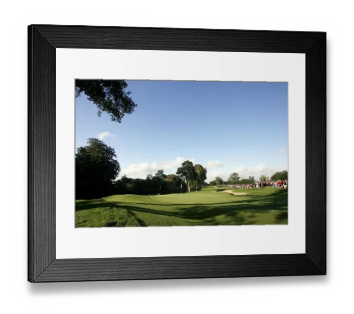 Framed Print : 8th Green & The K Club Framed Print : 8th Green & The K Club