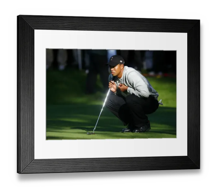 Framed Print : Tiger Woods Framed Print : Tiger Woods