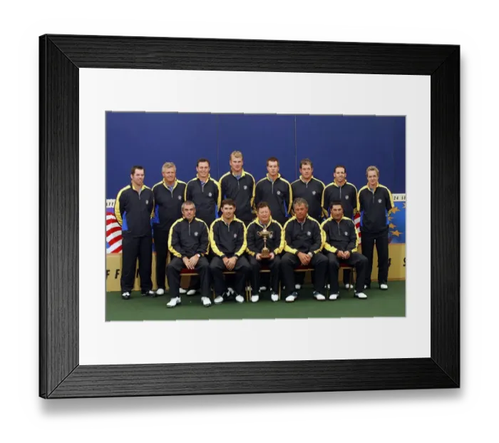 Framed Print : European Team Group Framed Print : European Team Group