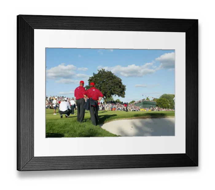 Framed Print : Hal Sutton Watches Play Framed Print : Hal Sutton Watches Play