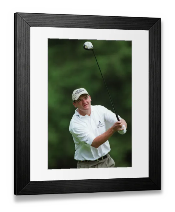 Framed Print : Paul Lawrie Framed Print : Paul Lawrie