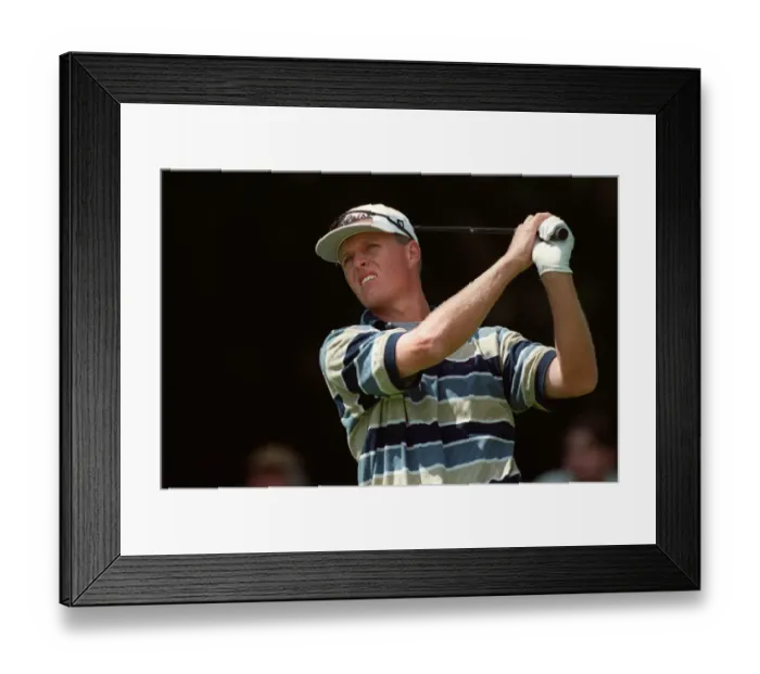 Framed Print : Unknown Golfer Framed Print : Unknown Golfer