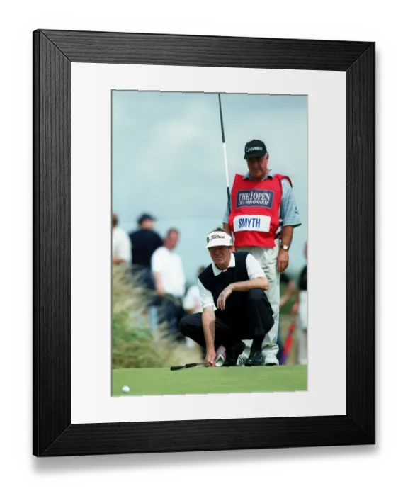 Framed Print : Des Smyth Ireland The British Open, Royal Lytham and St.Annes 22 July 2001 Date Framed Print : Des Smyth Ireland The British Open, Royal Lytham and St.Annes 22 July 2001 Date