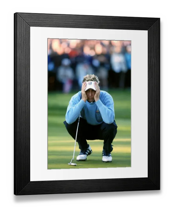 Framed Print : Ian Poulter