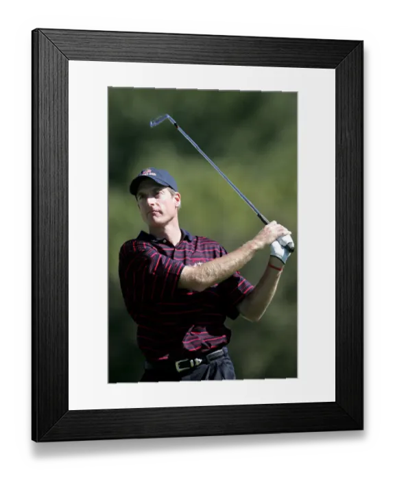 Framed Print : Jim Furyk USA Ryder Cup Final Day Oakland Hills, Detroit, USA 19 September 2004 Date