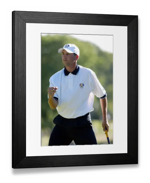 Framed Print : Sergio Garcia Sinks Birdie Framed Print : Sergio Garcia Sinks Birdie
