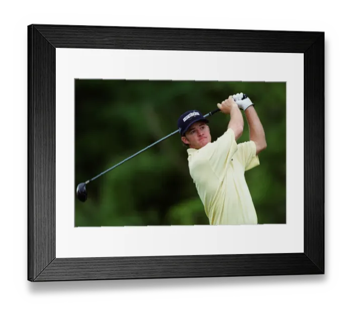 Framed Print : Brian Gay. USA Bay Hill Invitational Date: 18 March 2001