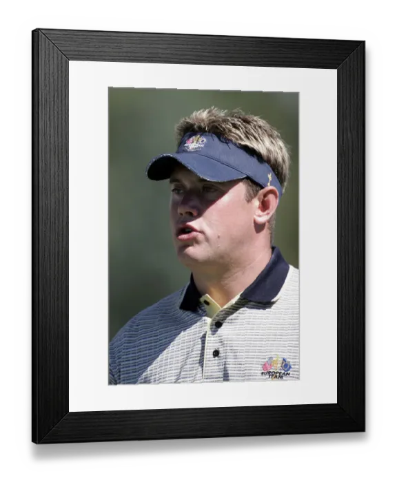 Framed Print : Lee Westwood Framed Print : Lee Westwood