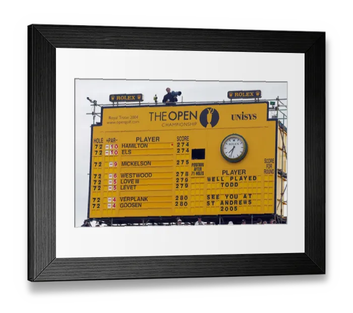 Framed Print : Open Scoreboard Framed Print : Open Scoreboard