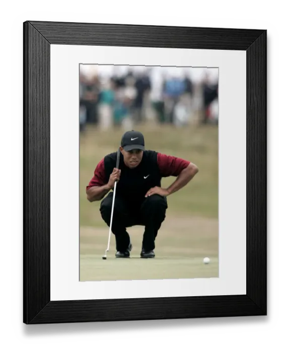 Framed Print : Tiger Woods Framed Print : Tiger Woods