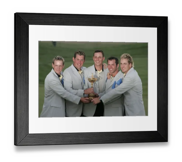 Framed Print : Donald, Westwood, Howell, Casey & Poulter Donald, Westwo Framed Print : Donald, Westwood, Howell, Casey & Poulter Donald, Westwo