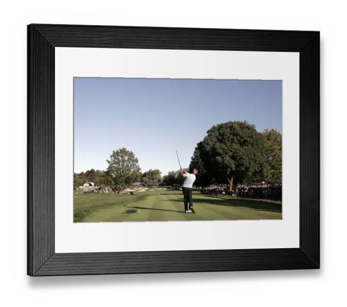 Framed Print : Darren Clarke On 3rd Hole Framed Print : Darren Clarke On 3rd Hole