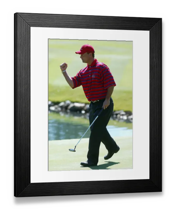 Framed Print : Chris Dimarco On 16th Hole