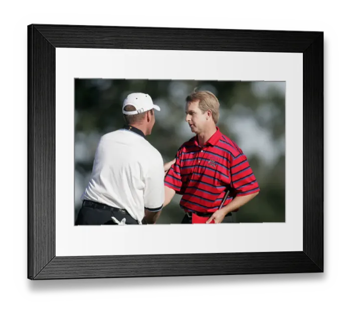 Framed Print : David Toms & Thomas Levet Framed Print : David Toms & Thomas Levet