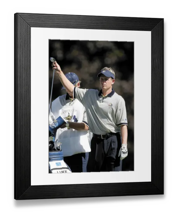 Framed Print : Luke Donald Framed Print : Luke Donald
