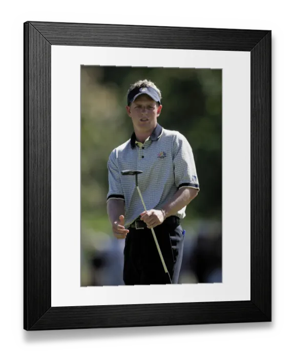 Framed Print : Luke Donald Framed Print : Luke Donald