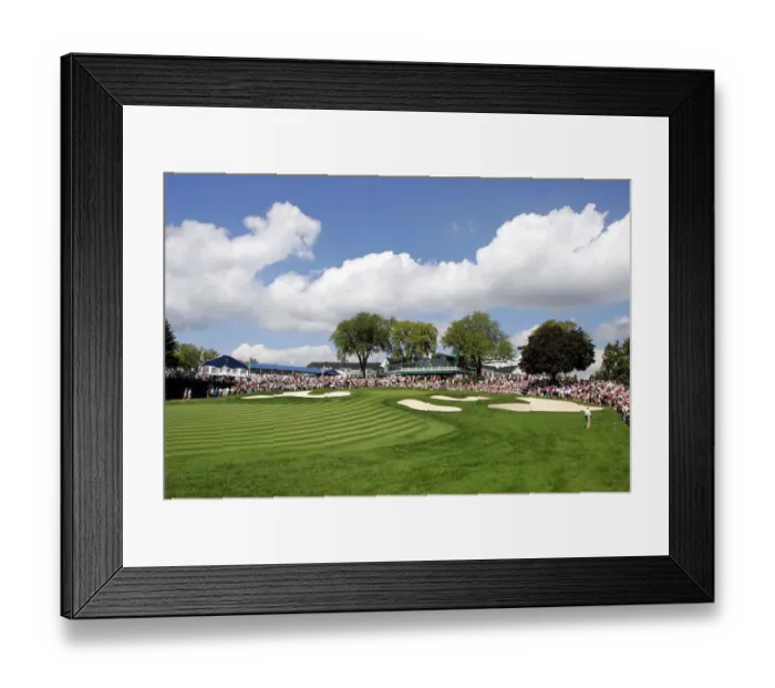 Framed Print : 18th Green, Oakland Hills Framed Print : 18th Green, Oakland Hills