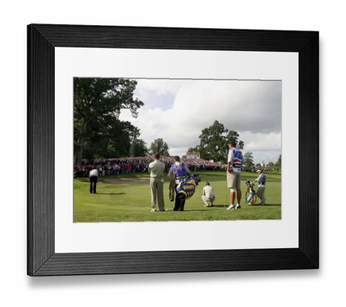 Framed Print : Players Putt Out Framed Print : Players Putt Out