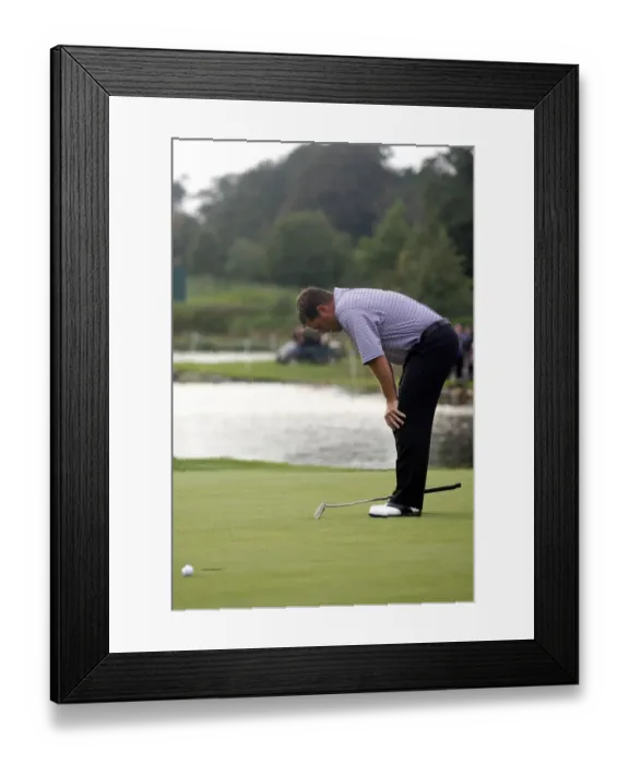 Framed Print : Lee Westwood Framed Print : Lee Westwood