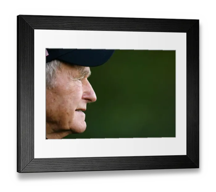 Framed Print : George Bush Snr Framed Print : George Bush Snr