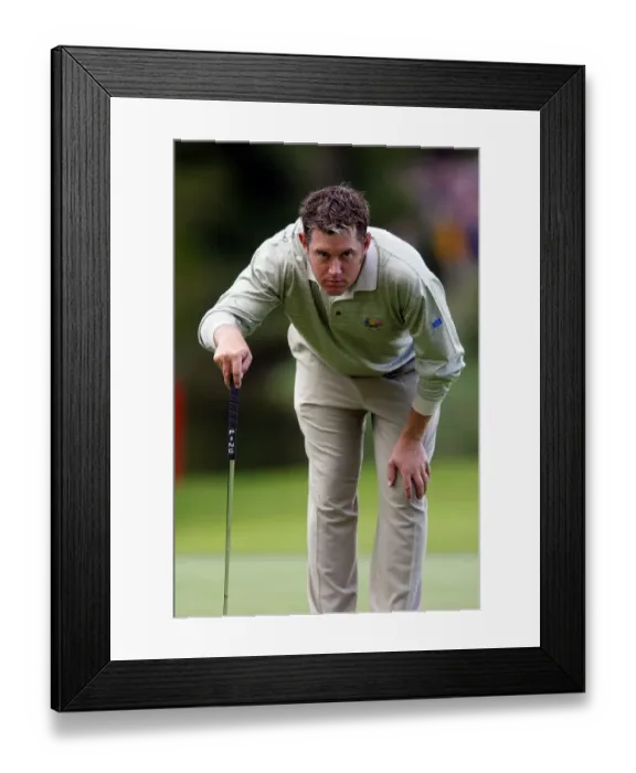 Framed Print : Lee Westwood Framed Print : Lee Westwood