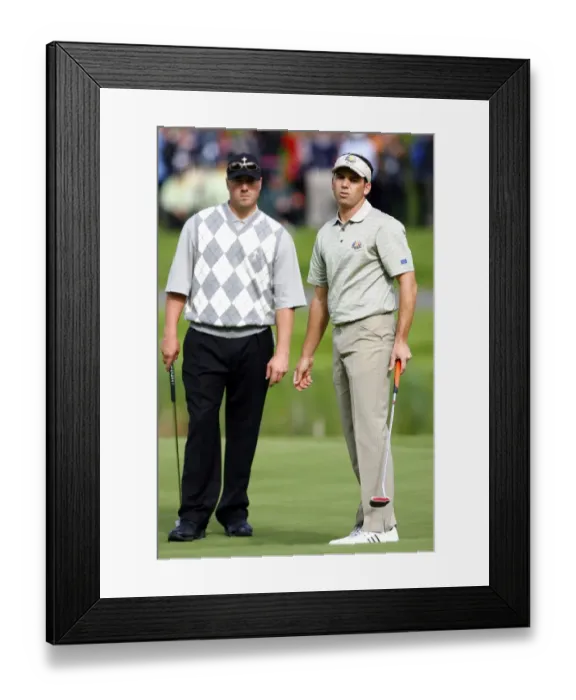 Framed Print : Sergio Garcia, Brett Wetterich