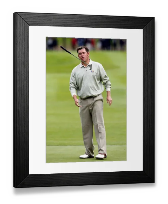 Framed Print : Lee Westwood Framed Print : Lee Westwood