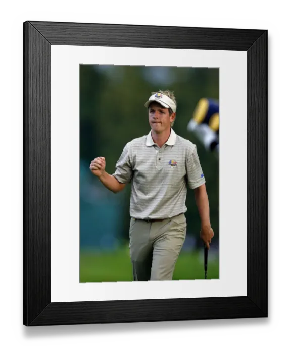 Framed Print : Luke Donald Framed Print : Luke Donald