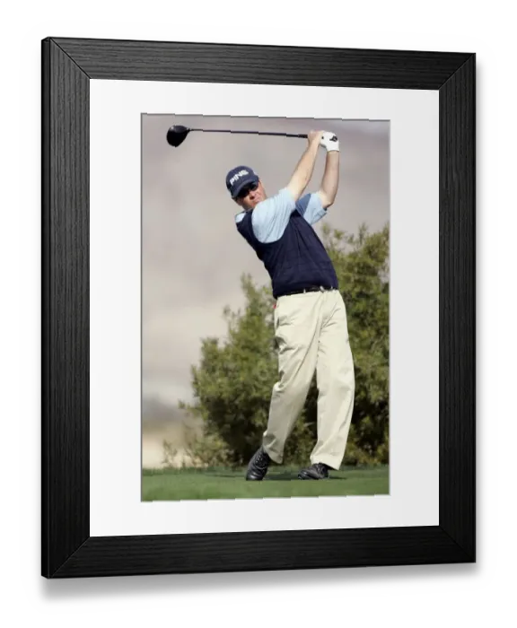 Framed Print : Ted Purdy USA PGA Bob Hope Chrysler Classic Palm Springs