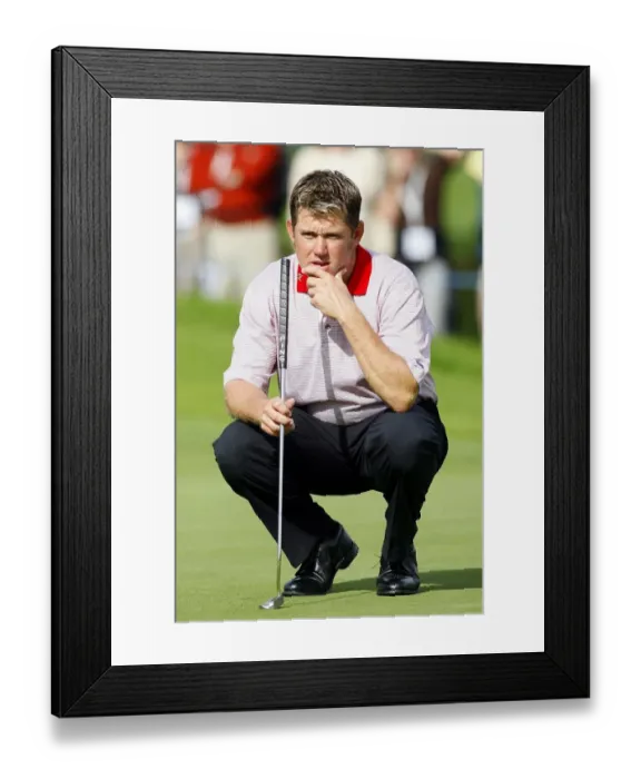 Framed Print : Lee Westwood Framed Print : Lee Westwood