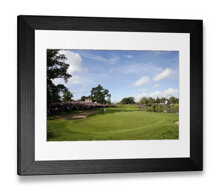 Framed Print : 12th Green & The K Club Framed Print : 12th Green & The K Club