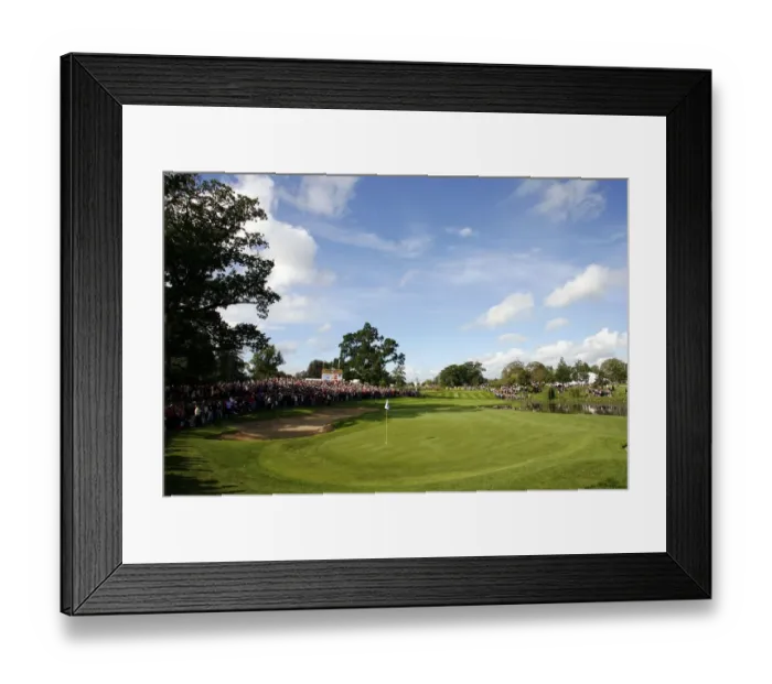 Framed Print : 12th Green & The K Club Framed Print : 12th Green & The K Club