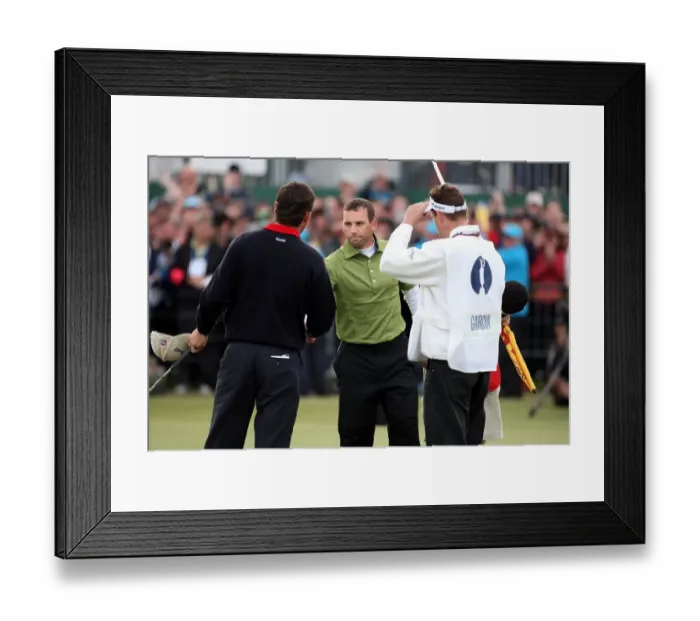 Framed Print : Padraig Harrington & Sergio Garcia Framed Print : Padraig Harrington & Sergio Garcia