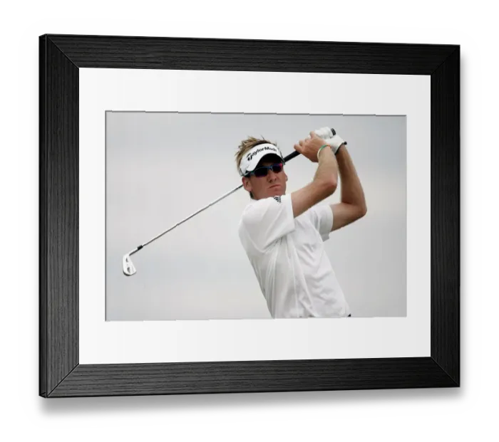 Framed Print : Ian Poulter Framed Print : Ian Poulter