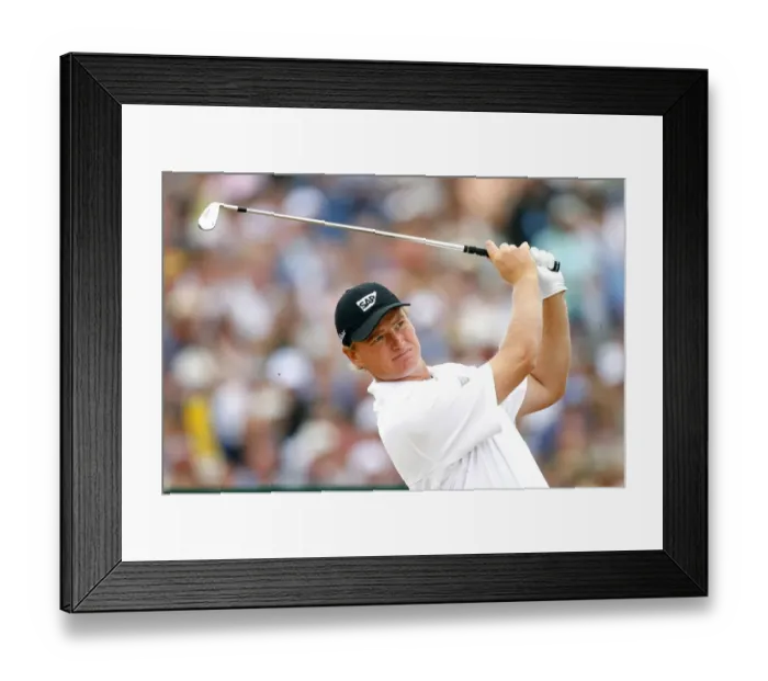 Framed Print : Ernie Els South Africa The Open Golf Championship 2006 The Open