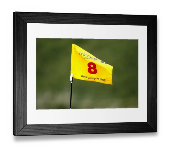 Framed Print : 8th Green Flag Framed Print : 8th Green Flag
