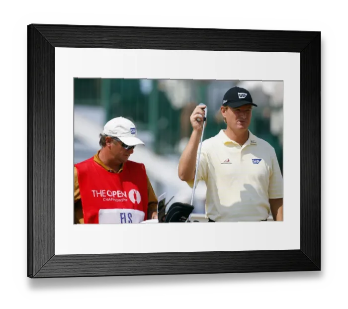 Framed Print : Ernie Els South Africa The Open Championship Royal Liverpool Golf Club Framed Print : Ernie Els South Africa The Open Championship Royal Liverpool Golf Club