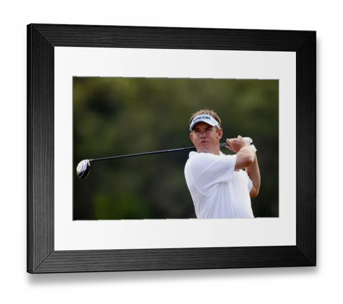 Framed Print : Lee Westwood Framed Print : Lee Westwood