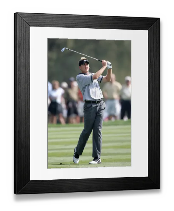 Framed Print : Ian Poulter