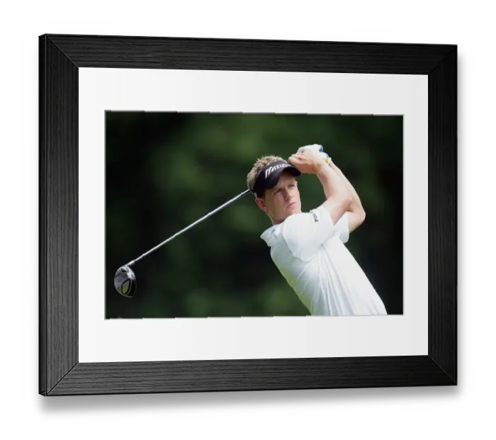 Framed Print : Luke Donald Framed Print : Luke Donald