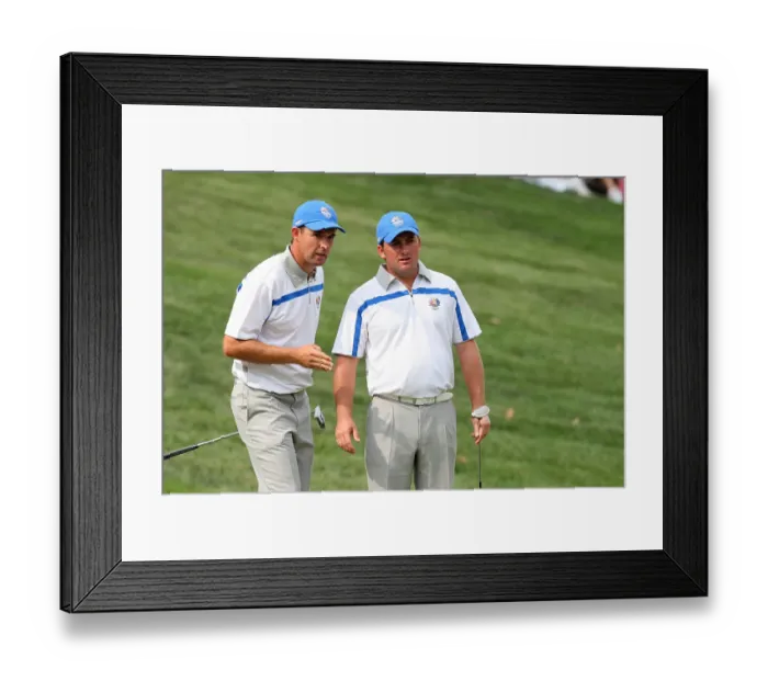 Framed Print : Harrington & Graeme Mcdowell Framed Print : Harrington & Graeme Mcdowell